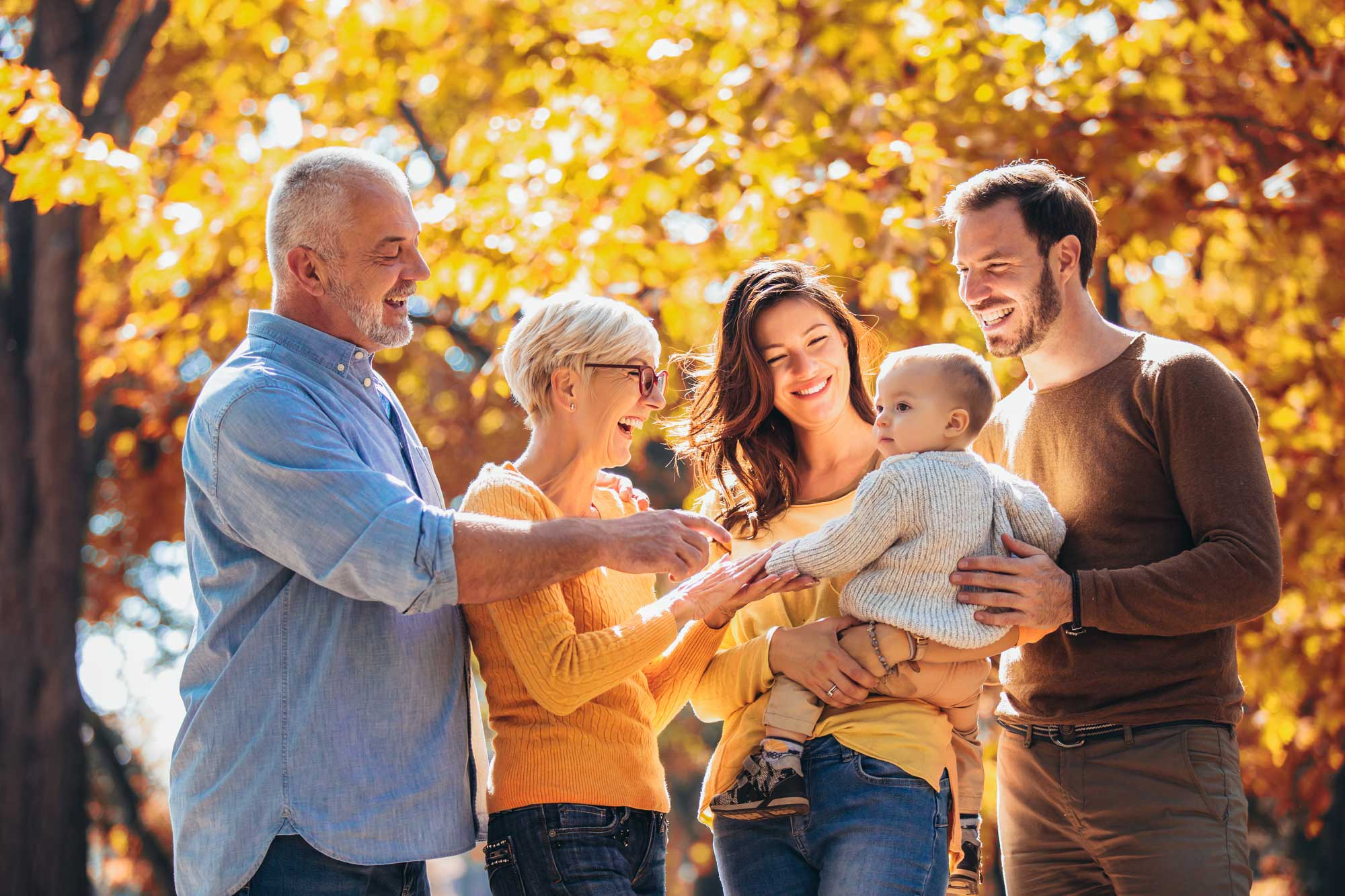 Cheerful Family
